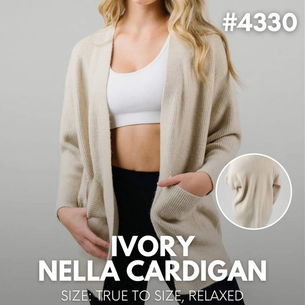 NWT Zyia Ivory Nella Cardigan